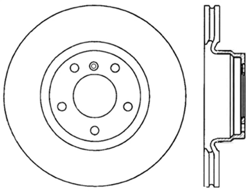 StopTech Drilled Sport Brake Rotor