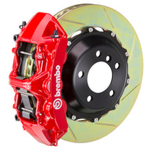 Load image into Gallery viewer, Brembo 08-16 R8 4.2/5.2 (CC Brake Eqpt) Rr GT BBK 6Pis Cast 380x32 2pc Rotor Slotted Type1-Red