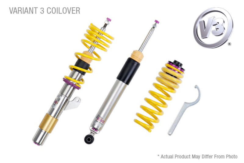 KW Coilover Kit V3 2019+ Audi Q3 (F3) Quattro w/o Electronic Dampers