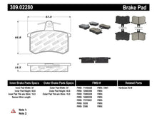 Load image into Gallery viewer, StopTech Performance 96-2/97 Audi A4 / 96-01 A4 Quattro / 95-98 A6 Rear Brake Pads