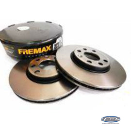 Fremax 312mm Front Brake Rotors - VW Mk5/Mk6 GTI GLI, B6 Passat, CC 2.0T, Audi A3, TT Mk2, Mk7 Alltrack, GTI w/out Performance Pack