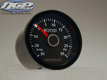Load image into Gallery viewer, New South Performance - VW White Boost Gauge 30&quot; vac to 30psi