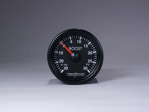 New South Performance - 52mm Indigo - 30 hg - 30psi Boost Gauge