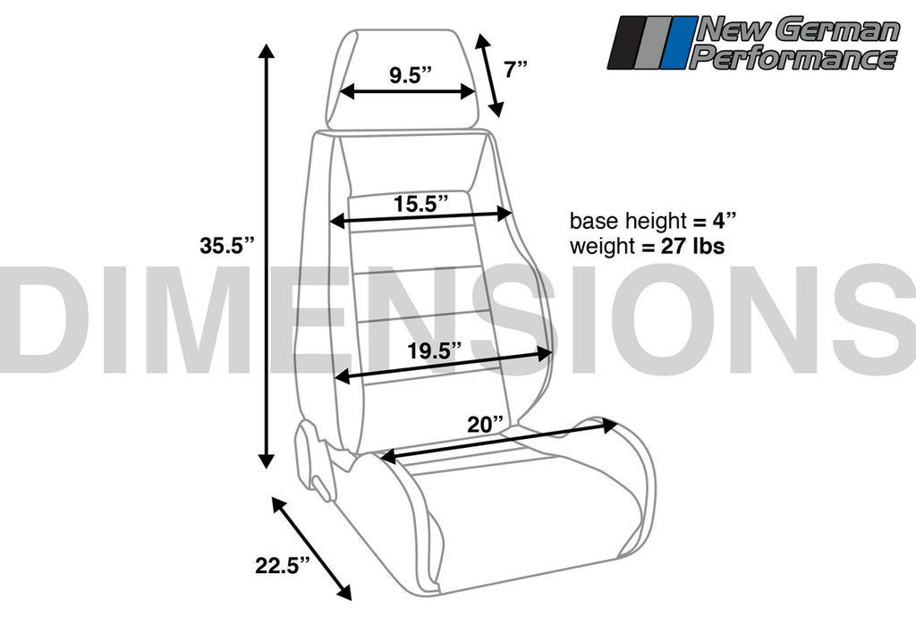 Corbeau GTS2 - Adjustable Sport Seat