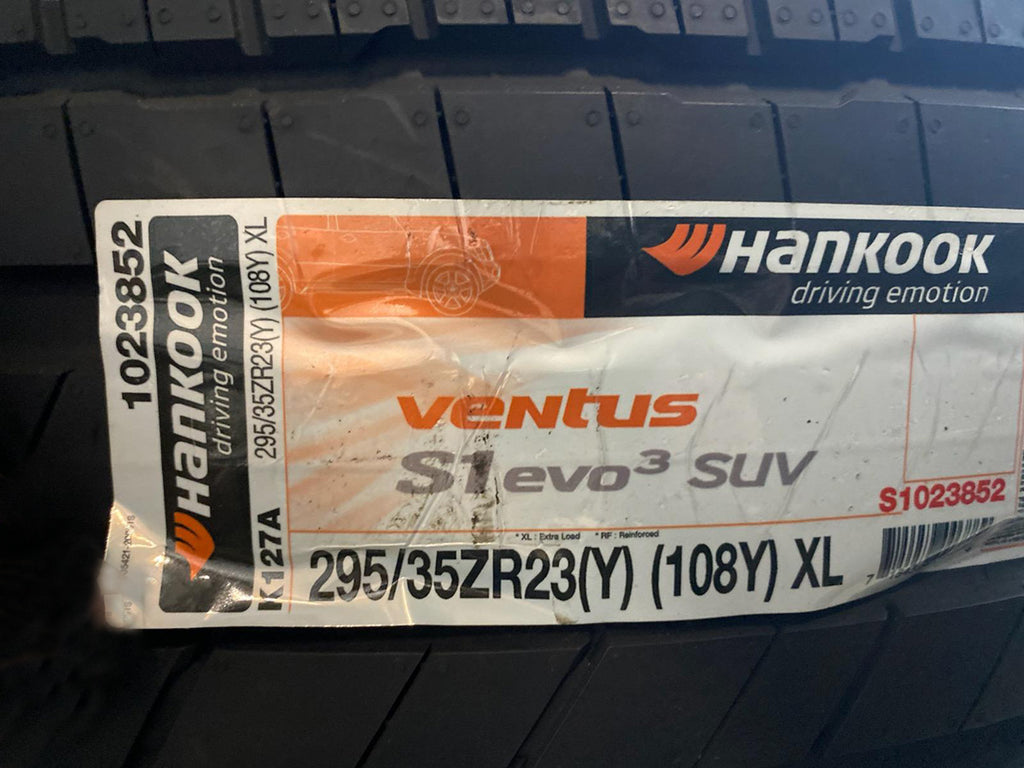 Hankook Ventus S1 EVO3 SUV Tires - 295/35R23 - Set of 4