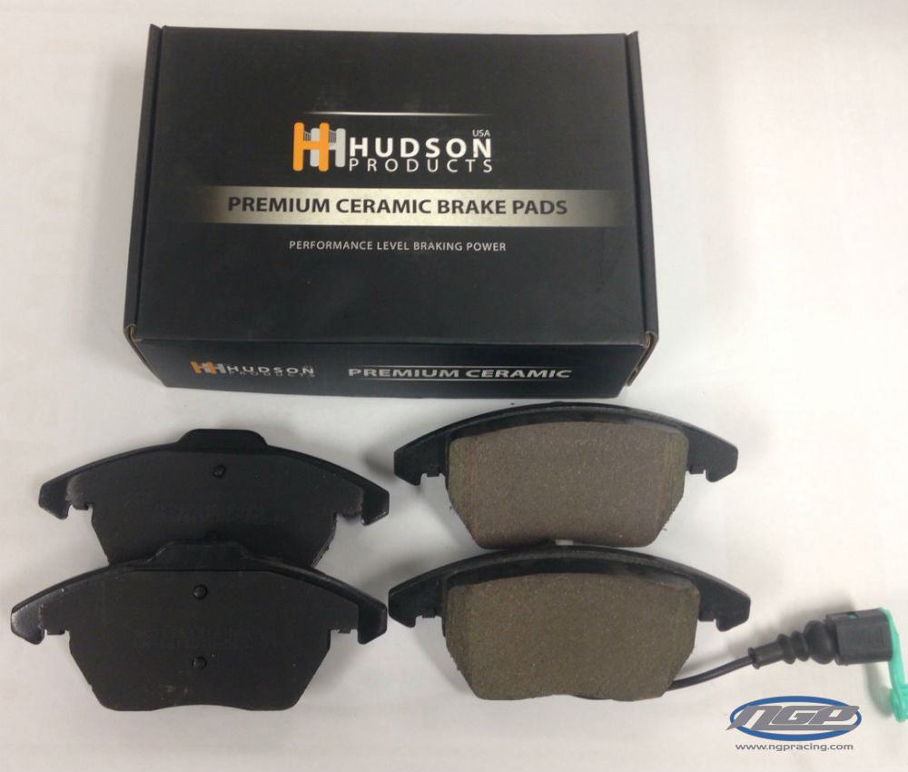 Hudson Premium Ceramic OE  Front Brake Pads - Audi S3 8V, VW Mk7 GTI Performance Pack, Mk7 Golf R, Mk7 GLI, CC 3.6 4Motion