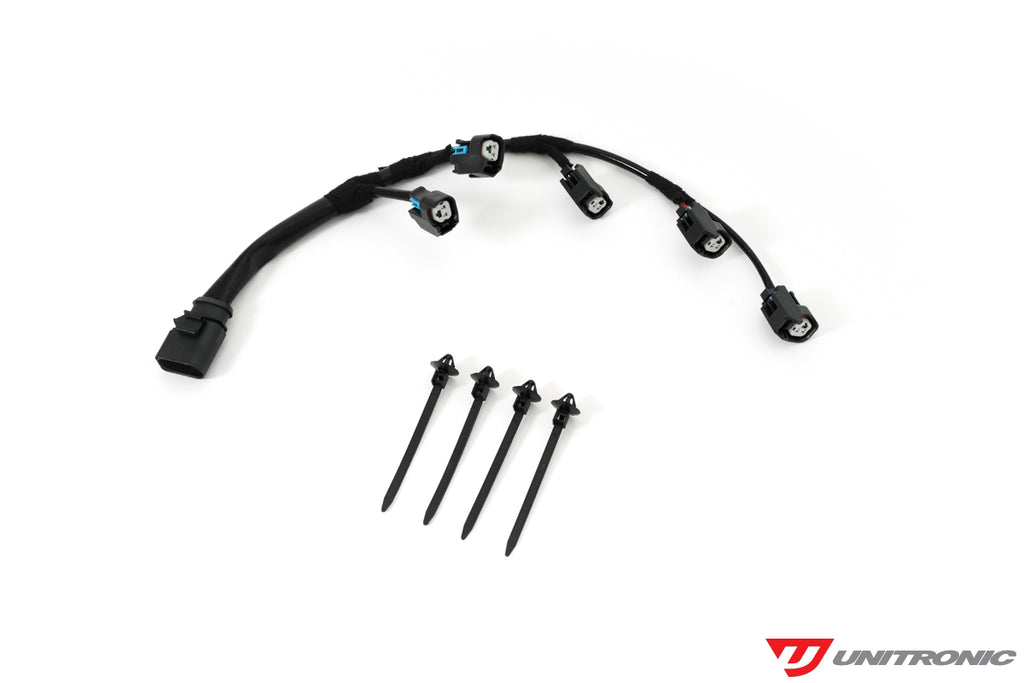 UNITRONIC 2.5TFSI (DAZA) MPI OVERLAY HARNESS FOR ID1300X INJECTORS W/ USCAR CONNECTORS