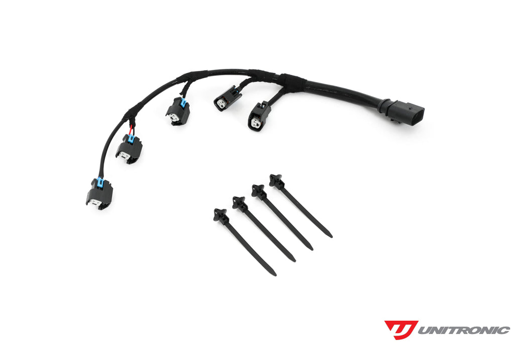 UNITRONIC 2.5TFSI (DAZA) MPI OVERLAY HARNESS FOR ID1300X INJECTORS W/ USCAR CONNECTORS