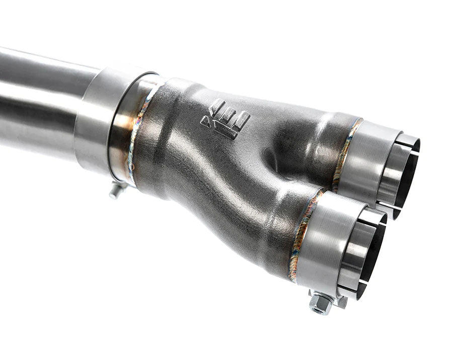 Integrated Engineering Y-Pipe Adapter Kit For 8V RS3 Exhaust Systems