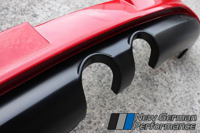 Gt Rabbit Spoiler Voomeran R32 Look Rear Under Spoiler for Mk5 Golf / GTI / Rabbit ...