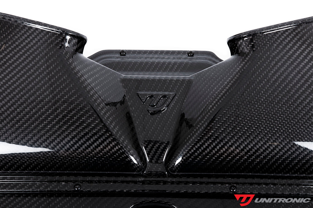 UNITRONIC GLOSS CARBON FIBER INTAKE & TURBO INLETS FOR AUDI C8 RS6/RS7