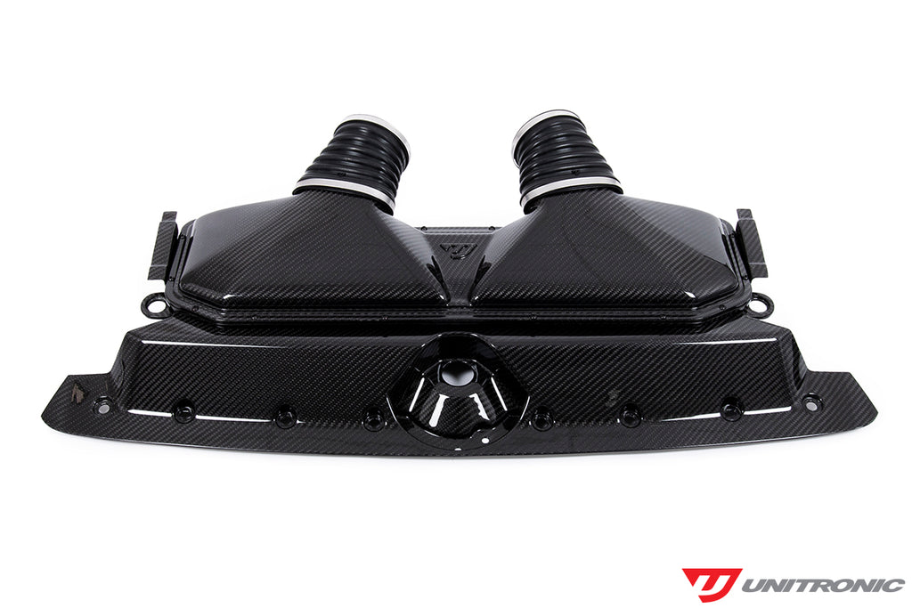 UNITRONIC GLOSS CARBON FIBER INTAKE & TURBO INLETS FOR AUDI C8 RS6/RS7