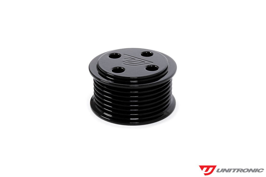 UNITRONIC BOLT-ON STYLE SUPERCHARGER PULLEY KIT - AUDI 3.0TFSI (CREC) UPGRADE FROM STG 1/1+ TO STAGE 2+ - NLA