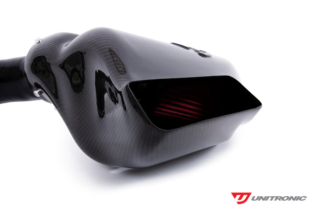 UNITRONIC CARBON FIBER INTAKE SYSTEM WITH AIR DUCT FOR MK8 GTI 2.0TSI EVO4