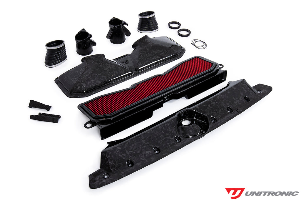 UNITRONIC FORGED CARBON FIBER INTAKE & TURBO INLETS FOR AUDI C8 RS6/RS7