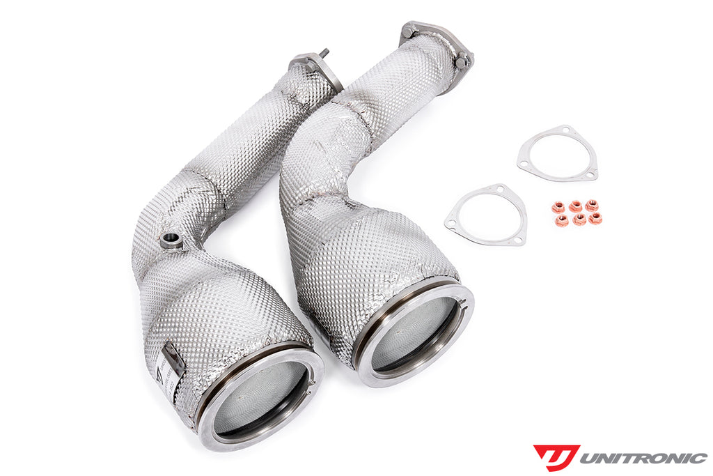 UNITRONIC PERFORMANCE DOWNPIPES - C8 RS6, RS7 4.0T