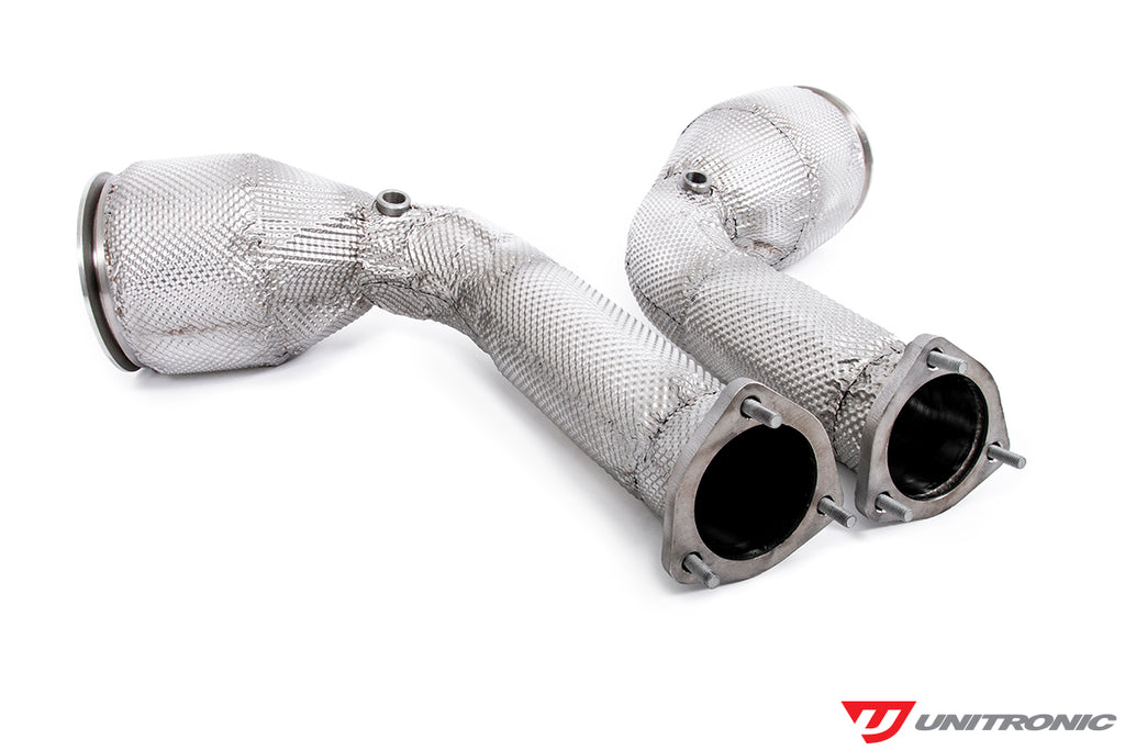 UNITRONIC PERFORMANCE DOWNPIPES - C8 RS6, RS7 4.0T