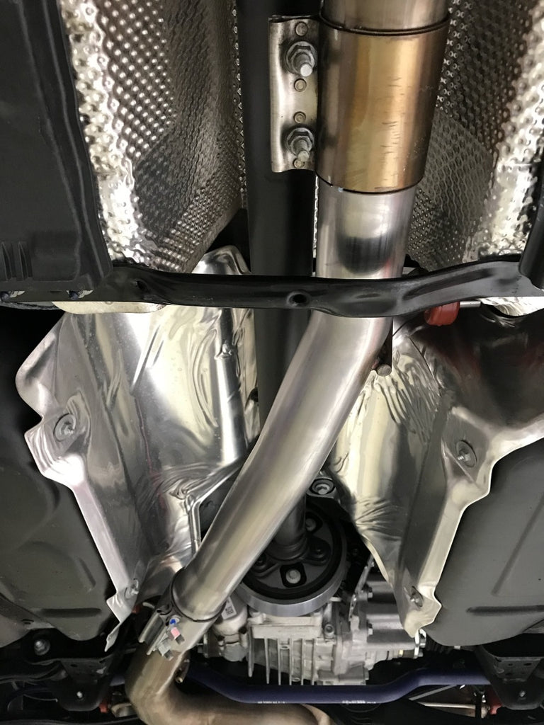 EURO SPORT RESONATOR DELETE PIPE - VW MK7 GOLF R, AUDI S3, A3 QUATTRO