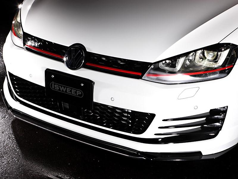 iSWEEP Mk7 GTI Front Lip Spoiler + Splitter