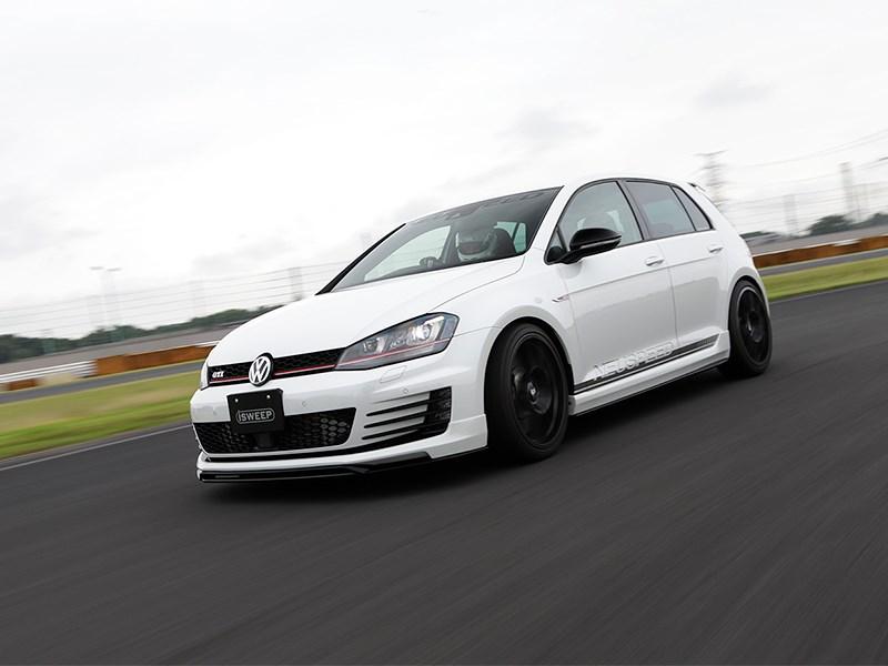 iSWEEP Mk7 GTI Front Lip Spoiler + Splitter