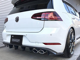iSWEEP Mk7.5 Golf R DTM Rear Diffuser