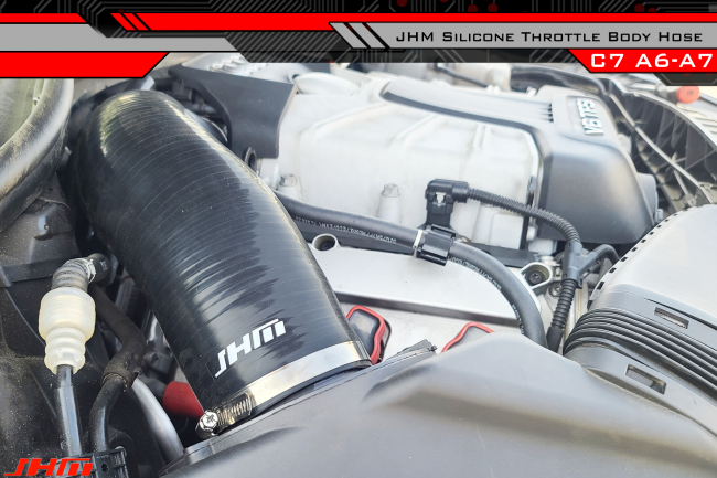 JHM 3.0T Silicone Throttle Body Inlet Hose - Audi C7, C7.5 A6, A7 3.0T