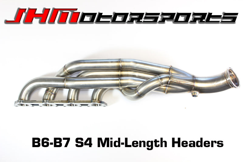 JHM Exhaust Headers - B6 / B7 S4 - 4.2 V8 - Version 2