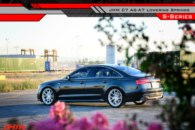 JHM S-Series Lowering Springs - Audi C7 A6, A7