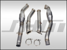 Load image into Gallery viewer, JHM Motorsports High Flow Catalytic Converter Downpipes - Audi 4L Q7 3.0T