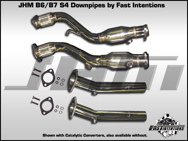 JHM Audi B6/B7 S4 High Performance Downpipes by Fast Intentions