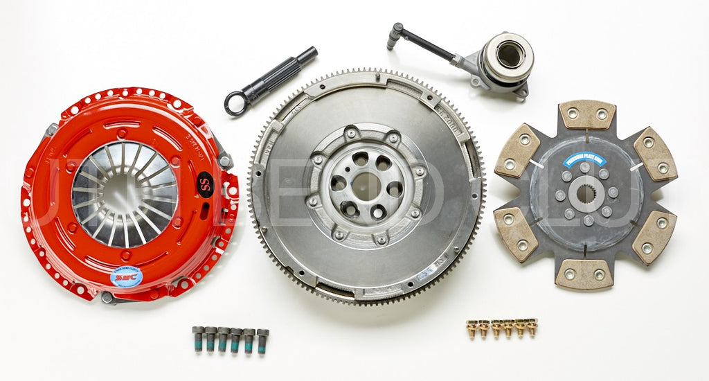 Southbend DXD Racing Clutch and Flywheel Stage 3 Drag Kit (6 Puck Disc) - 2009-2010 VW Mk5, Mk6, Audi A3 2.0 TDI