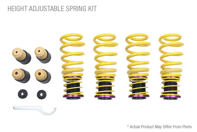 KW H.A.S. Height Adjustable Suspension Kit - Audi B9 A4, A5, S4, S5 without Electronic Suspension and 48.5mm Front Struts