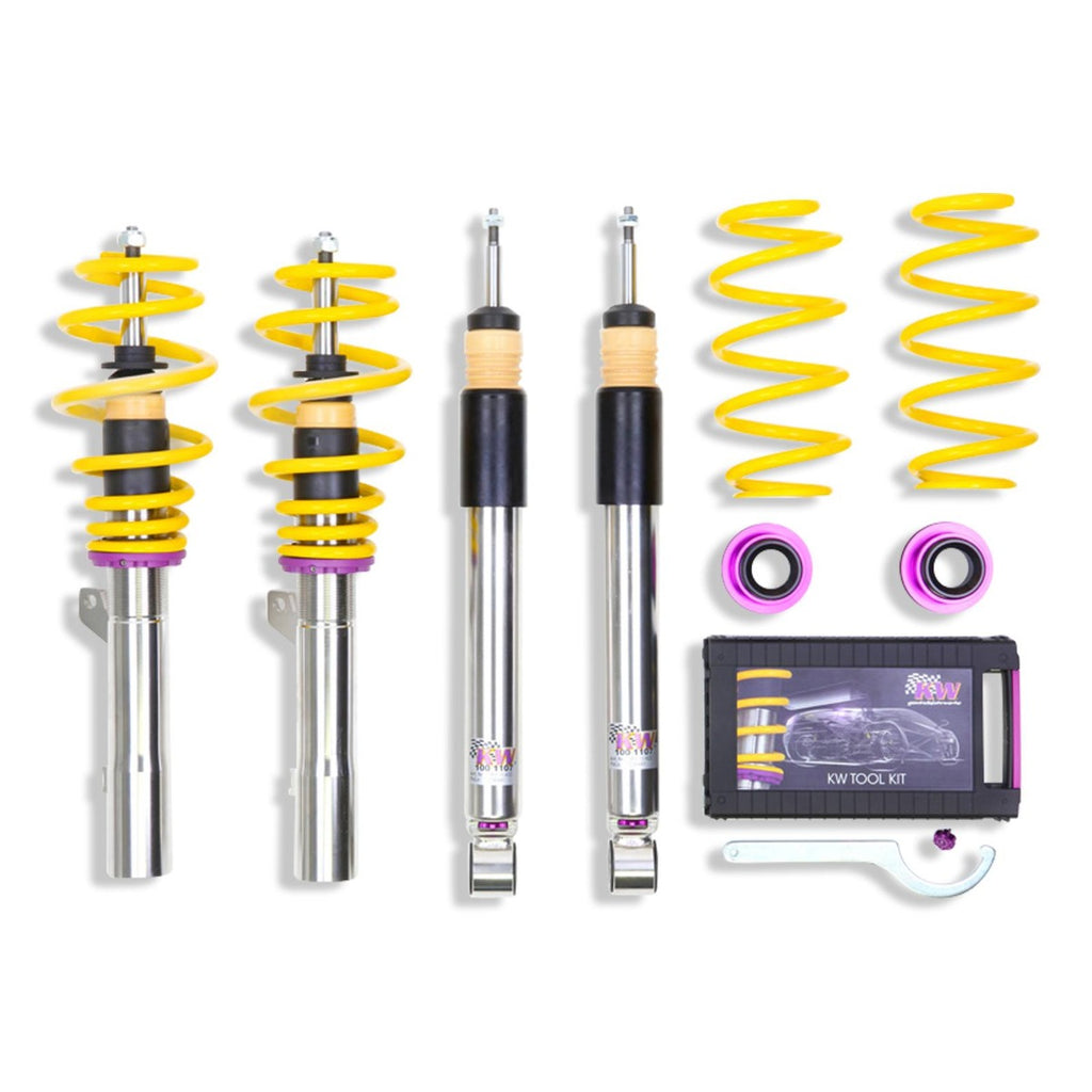 KW Variant 3 Coilover Suspension Kit - Audi 8Y A3, S3 2.0T Quattro Models With Electronic Suspension