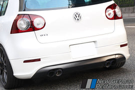 Voomeran R32 Look Rear Under Spoiler for Mk5 Golf / GTI / Rabbit - Dual/Quad Tip Cutout