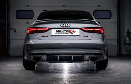 Milltek Sport Performance Catback Exhaust System - Audi 8V RS3 2.5T
