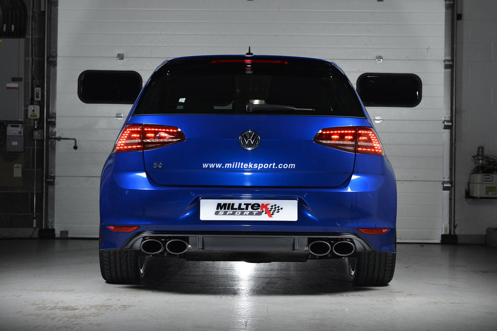 Milltek Sport Catback Exhaust - Mk7.5 Facelifted Golf R