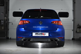 Milltek Sport Catback Exhaust - Mk7.5 Facelifted Golf R