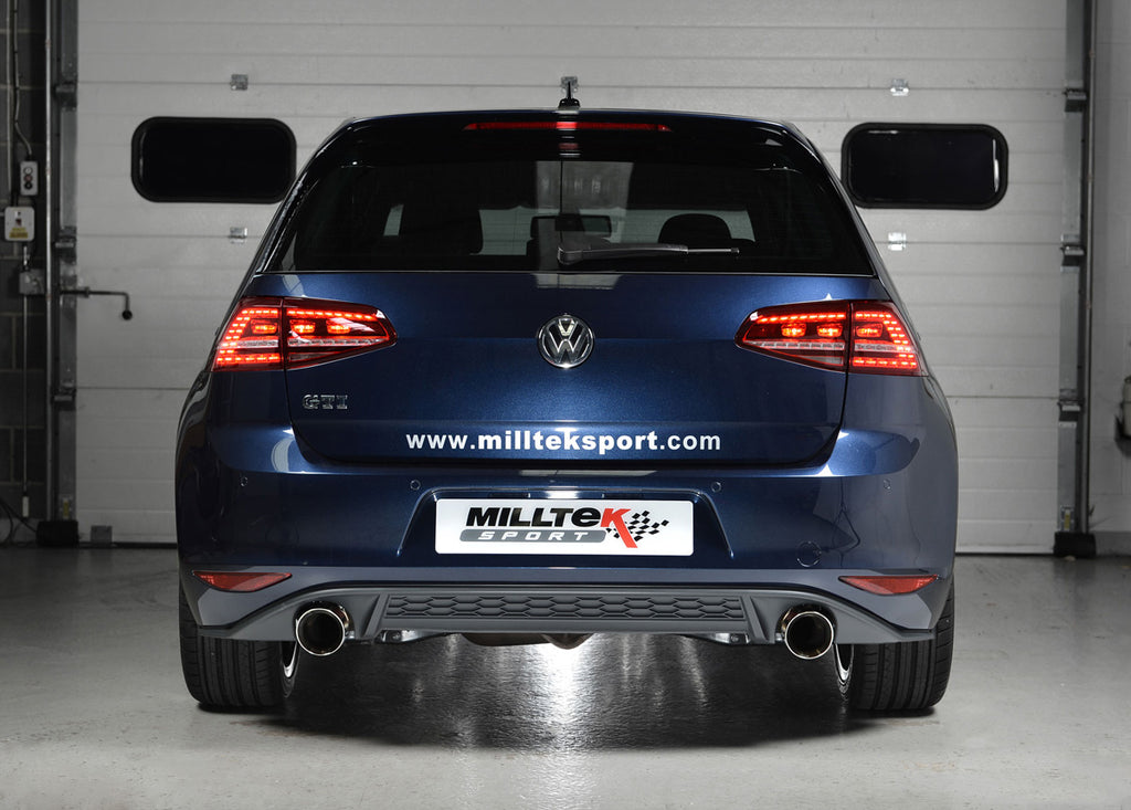 Milltek Sport Catback Exhaust System - VW Mk7.5 Facelifted GTI
