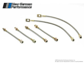 Neuspeed Sport Brake Lines - Mk3 - Golf / Jetta  VR6 1996-99 with factory 11.3