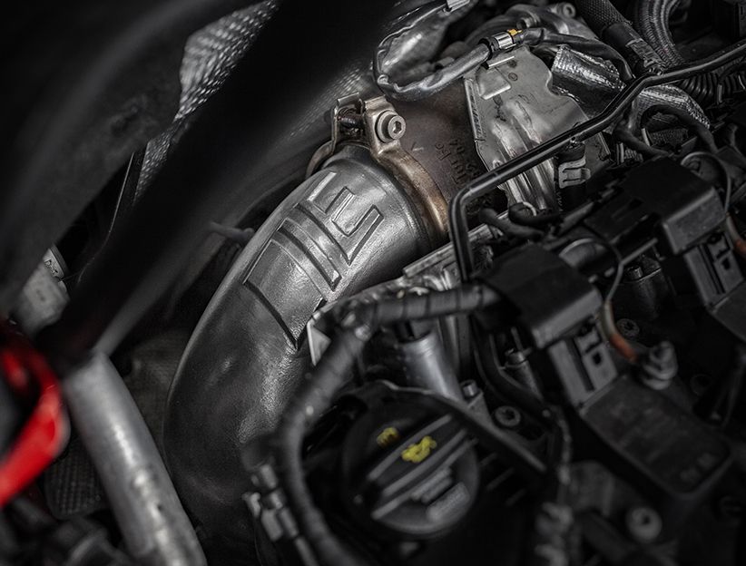 Integrated Engineering Performance Cast Downpipe for VW MK7, Mk7.5 Golf R & Audi 8V A3, S3, TT, TTS AWD
