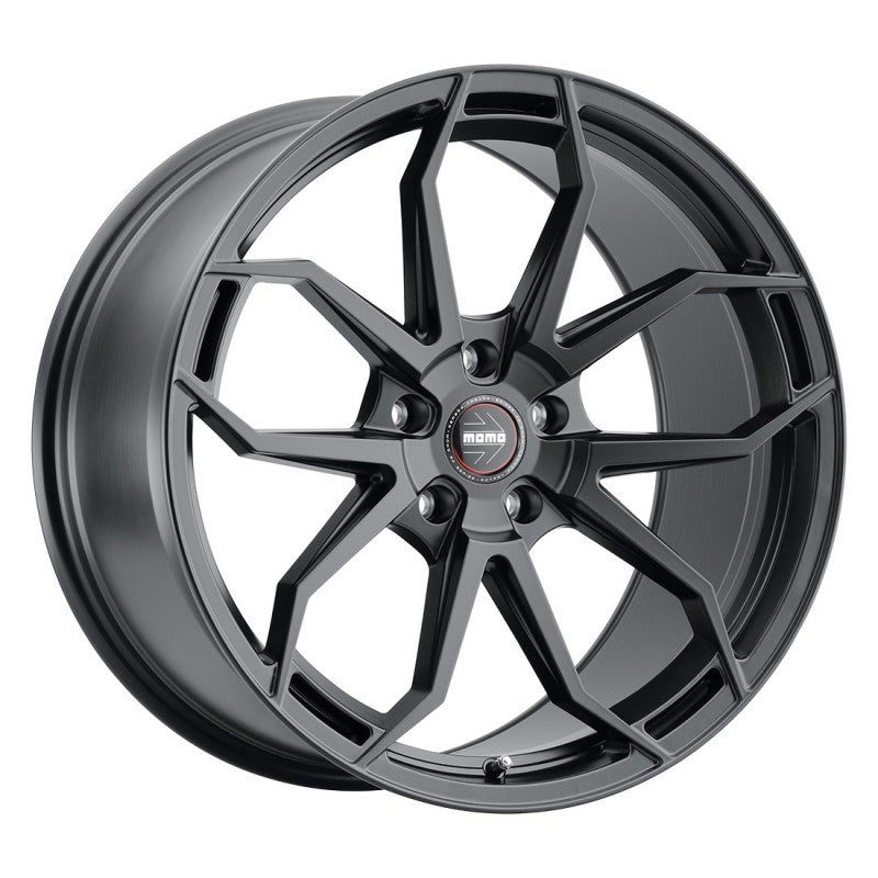 Momo Anzio 20x10" ET25 5x112 Satin Black