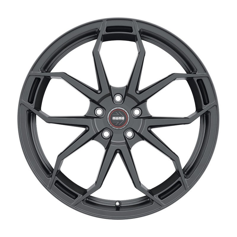 Momo Anzio 20x10" ET25 5x112 Satin Black