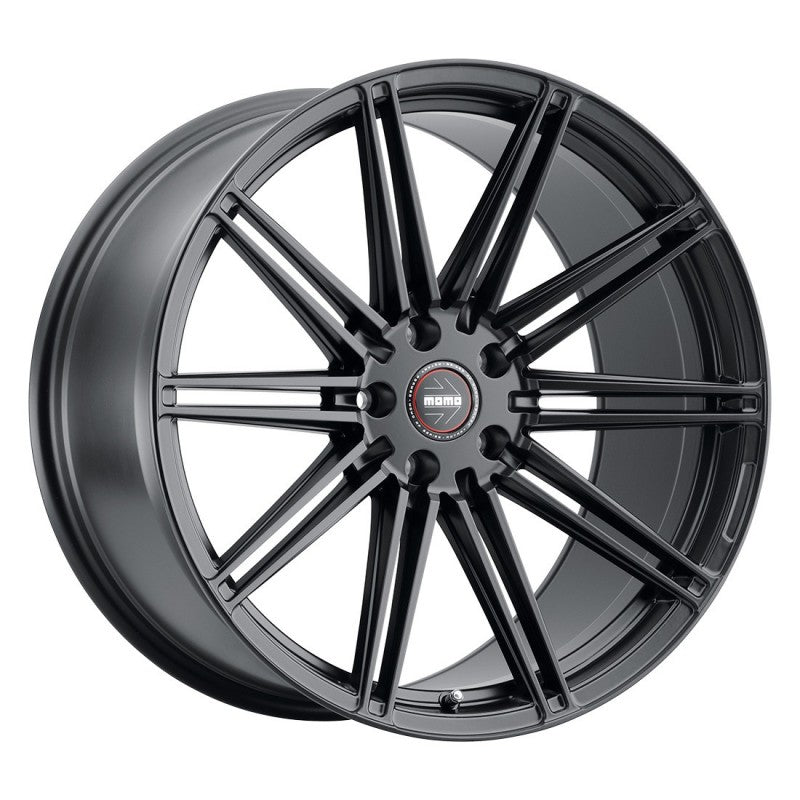 Momo Barletta 20x10.5" ET45 5x112 Satin Black