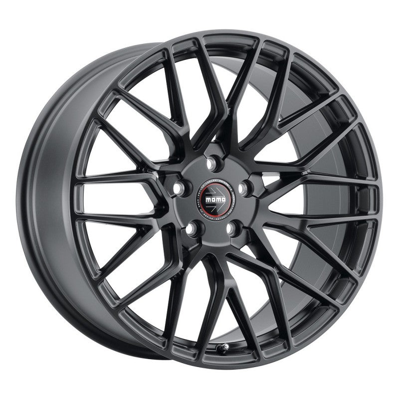 Momo Catania 18x8.5" ET35 5x112 Satin Black