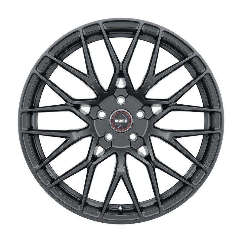 Momo Catania 18x8.5" ET35 5x112 Satin Black