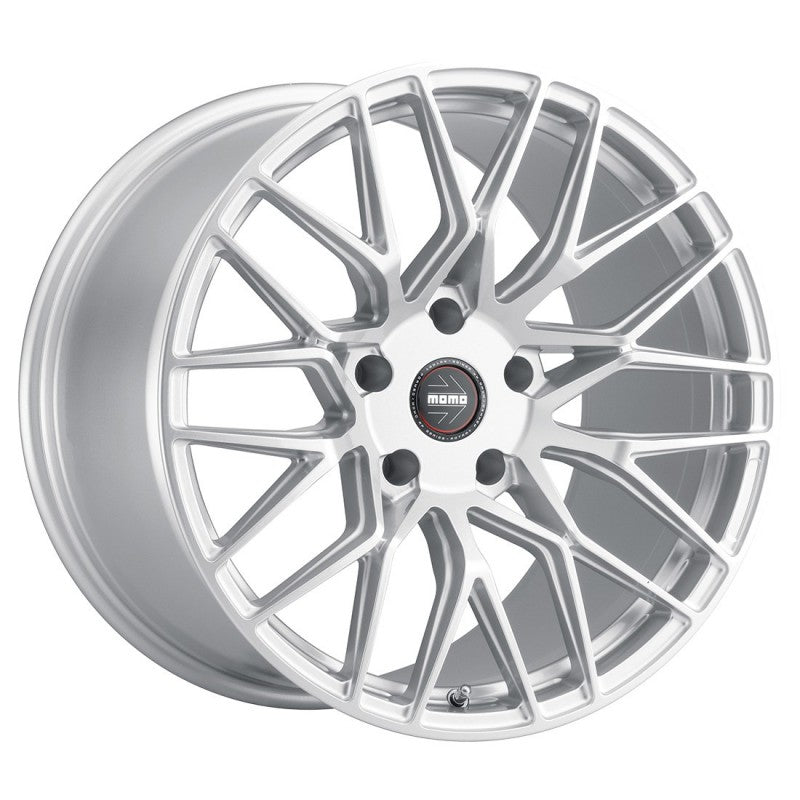 Momo Catania 18x8.5" ET35 5x112 Gloss Silver