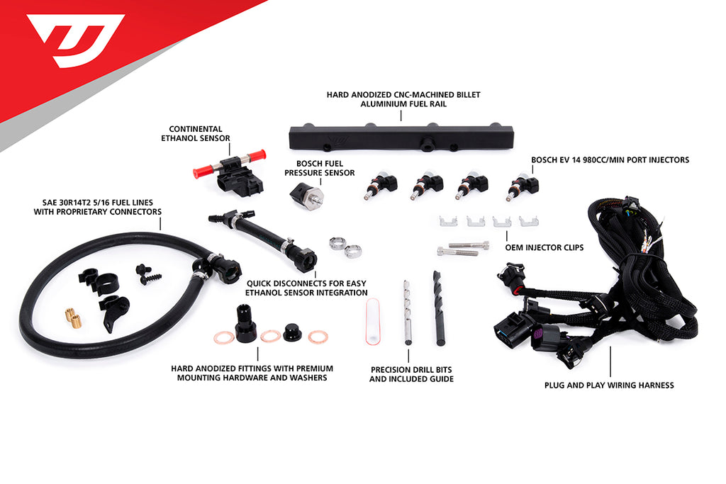 Unitronic MPI Fuel Injection Upgrade Kit - Audi/VW EA888 Gen3 1.8T/2.0T TSI MQB