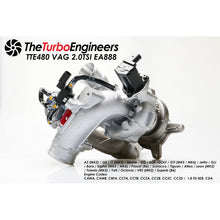 Load image into Gallery viewer, The Turbo Engineers TTE480+ Turbocharger - VW Mk5, Mk6, B6, Audi 8P A3, 8J TT 2.0T Gen 1 TSI