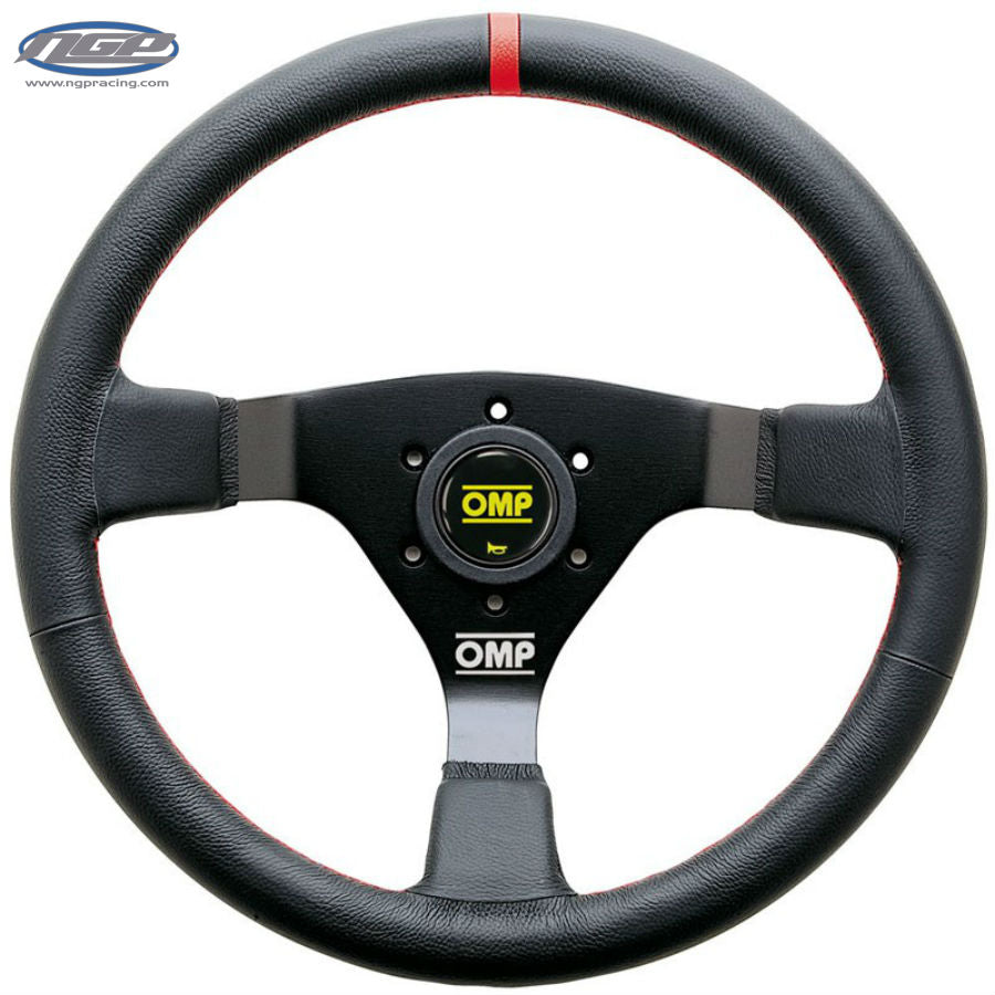 OMP - WRC Steering Wheel - Black Leather – New German Performance