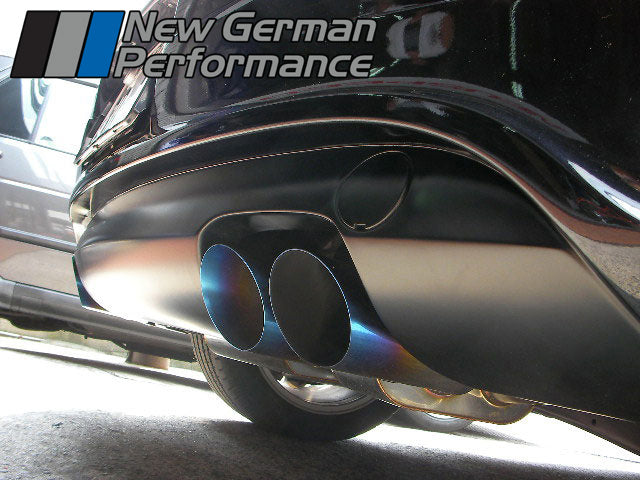 Voomeran R32 Look Rear Under Spoiler for Mk5 Golf / GTI / Rabbit - Dual/Quad Tip Cutout